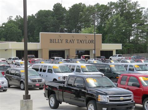Billy ray taylor auto sales - Billy Ray Taylor Auto Sales 5355 Alabama Hwy 157, Cullman, AL 35058 256-739-5415 https://billyraytaylorautosales.com. Hours & Directions 